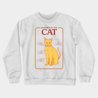 Anatomy of the Cat Crewneck Sweatshirt